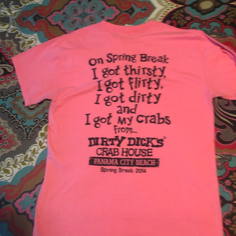 Dirty dicks crab shack t shirt M